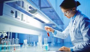 lab worker