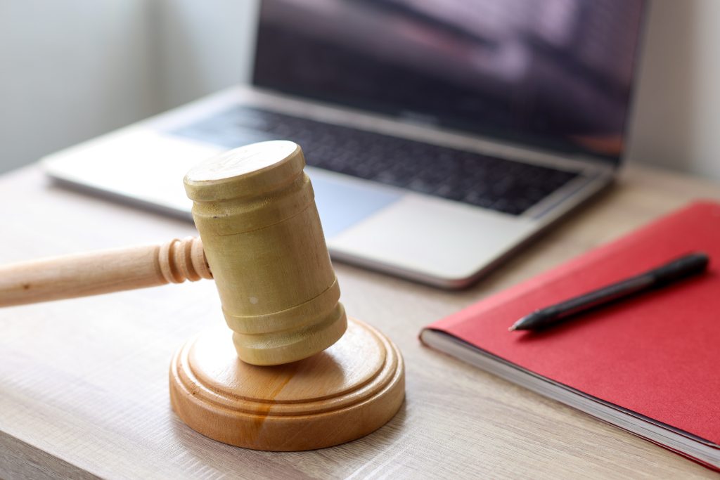 Law technology concept